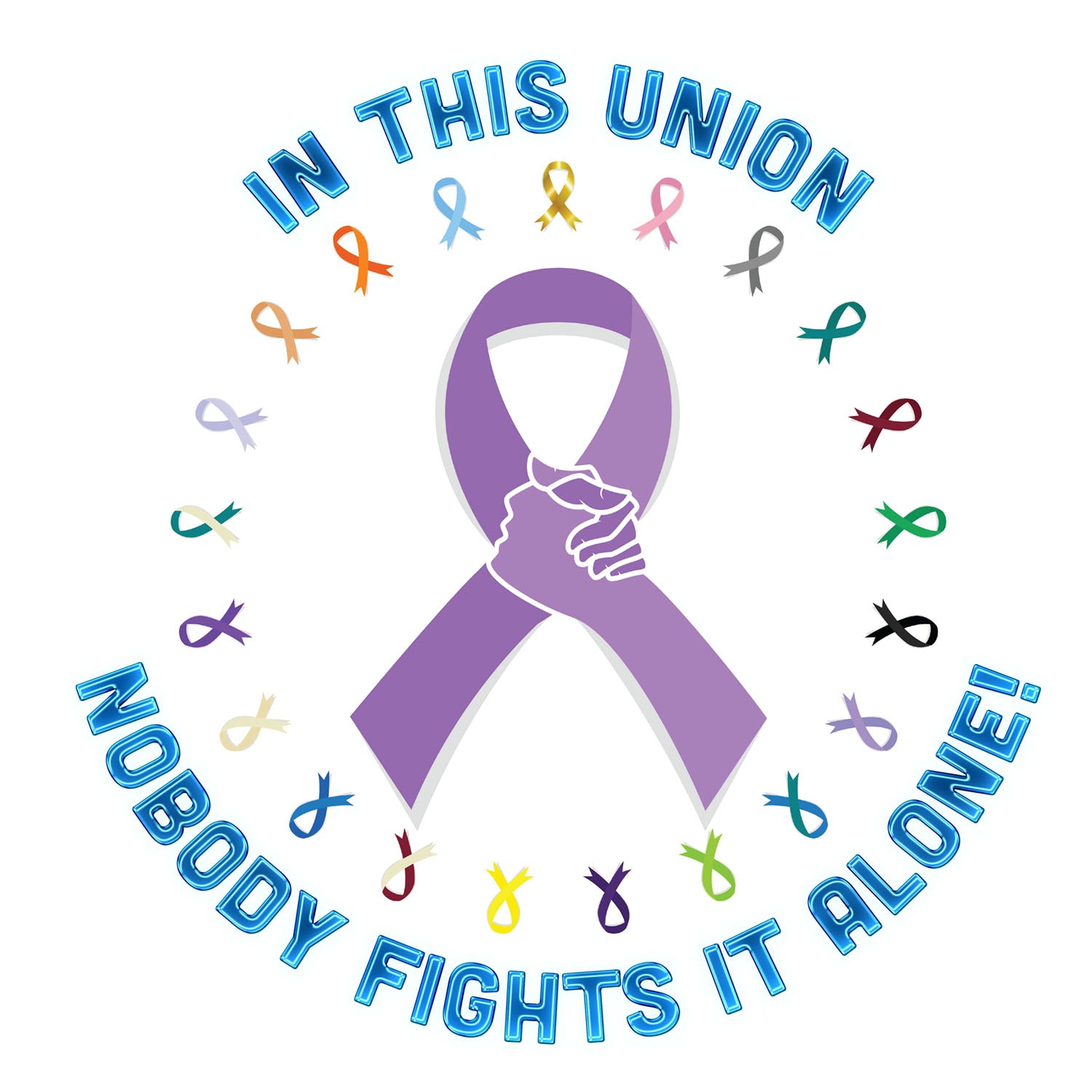 UA 174 Nobody Fights Alone Decal