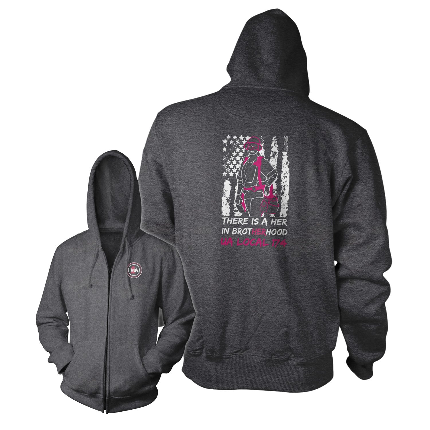 UA Local 174 Her In Brotherhood Apparel