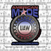 Auto Workers Round America Decal
