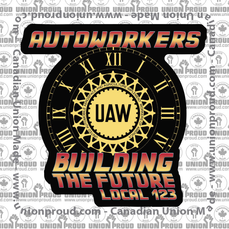 Autoworkers Future Union Decal