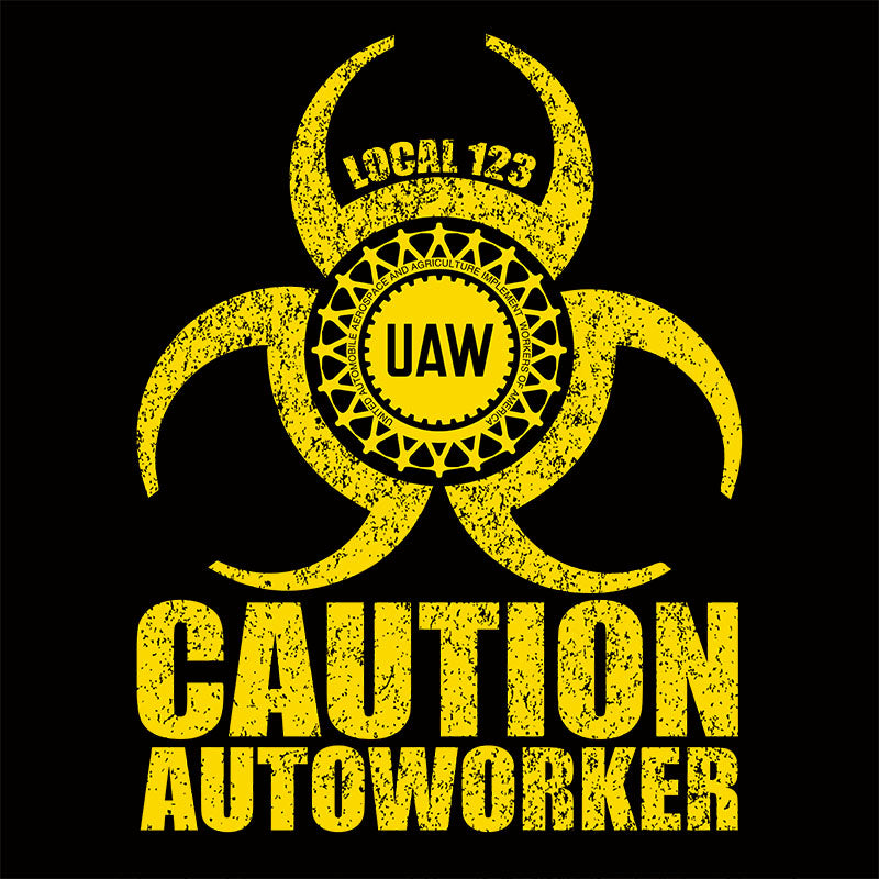 Autoworkers Biohazard Union Apparel