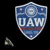 UAW Blue Badge Lapel Pin
