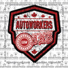 Autoworkers Canada Shield Union Decal