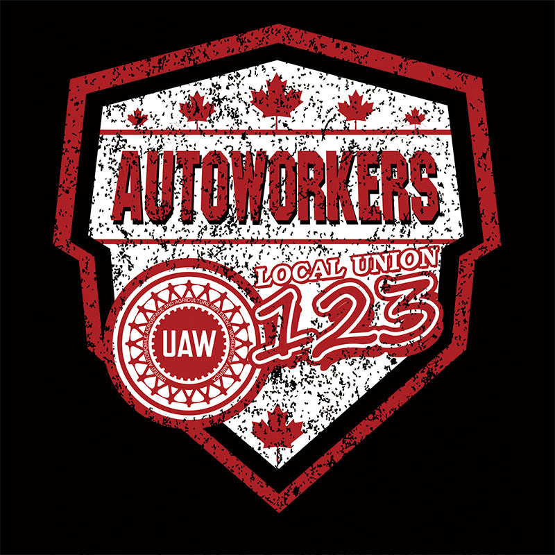 Autoworkers Canada Shield Union Apparel