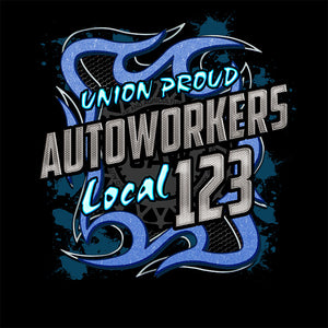 Autoworkers Blue Metal Union Apparel