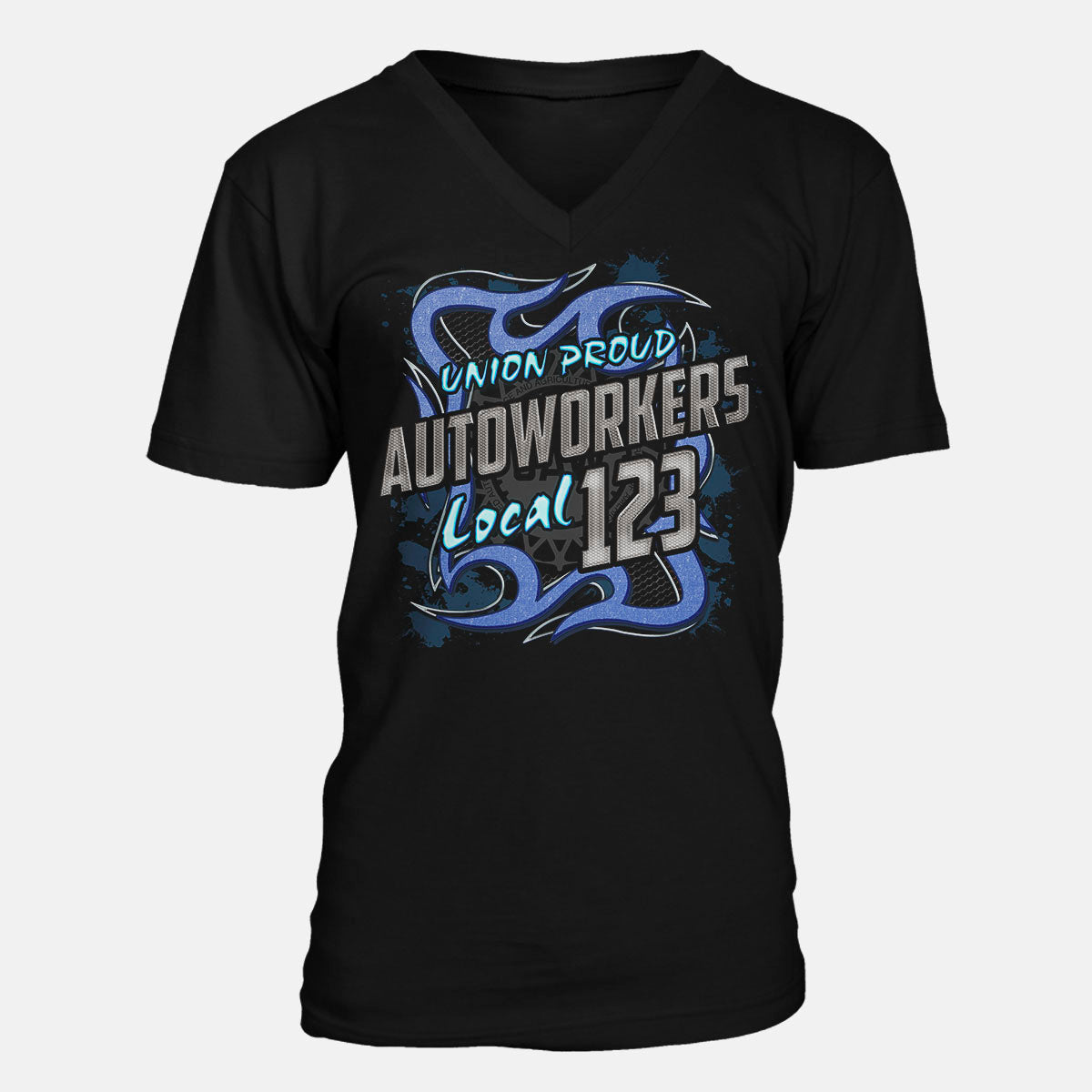 Autoworkers Blue Metal Union Apparel