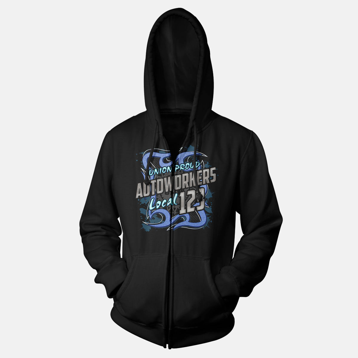 Autoworkers Blue Metal Union Apparel