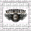 Auto Workers Steel Wings Decal
