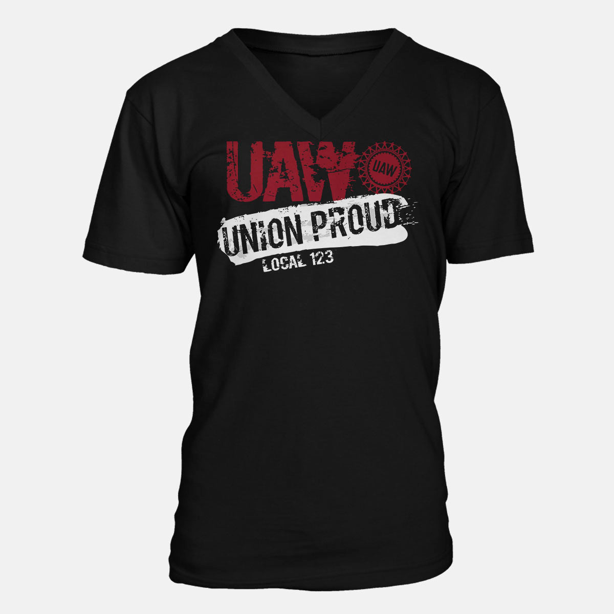 UAW Union Proud Splatter Apparel