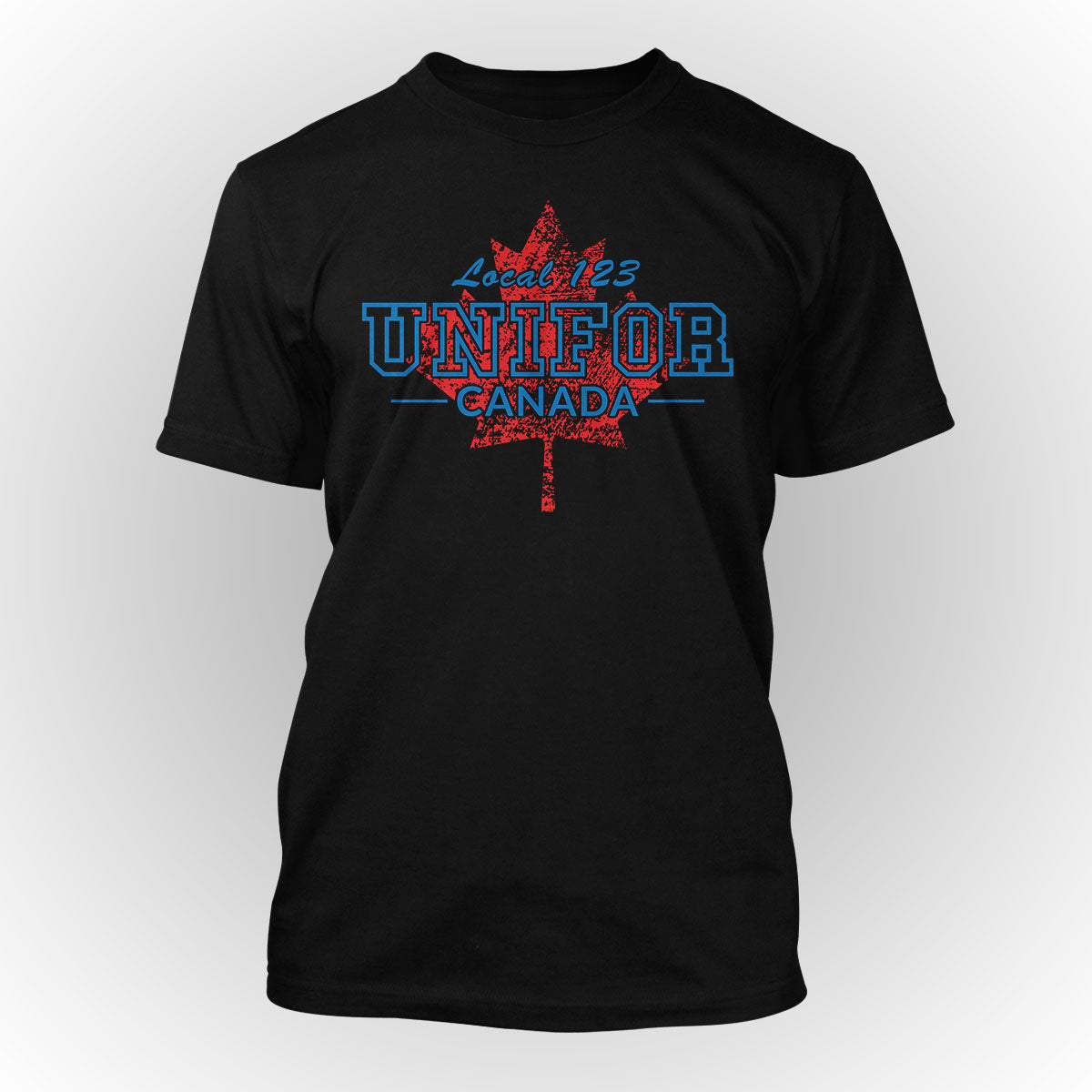 UNIFOR Distressed Maple Leaf
