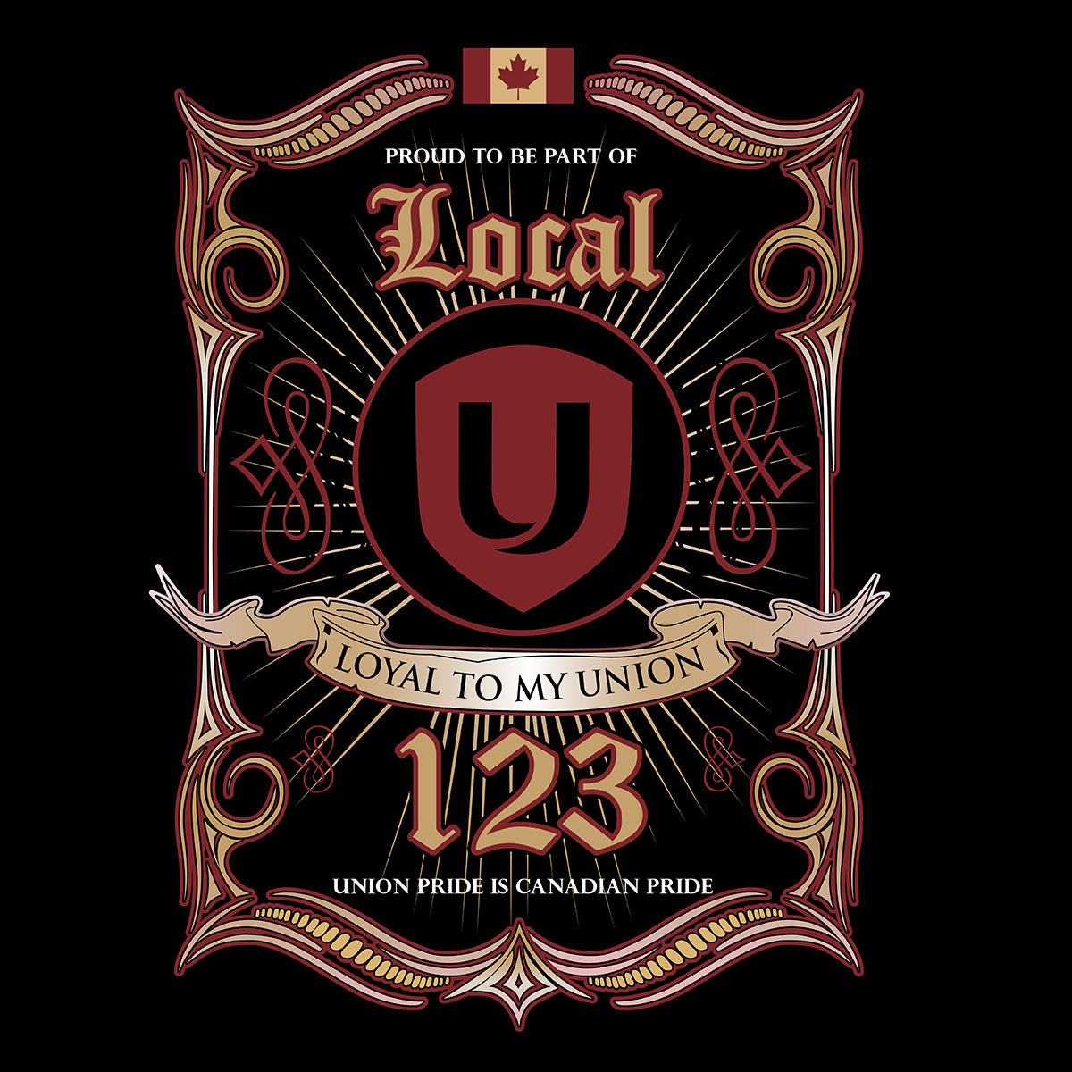 UNIFOR Loyal To My Union Decal