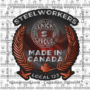 USW Canadian Decal