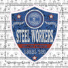 USW Blue Badge Decal
