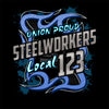 USW Steelworkers Blue Metal Union Apparel