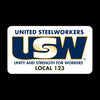 USW Basic Logo Union Decal