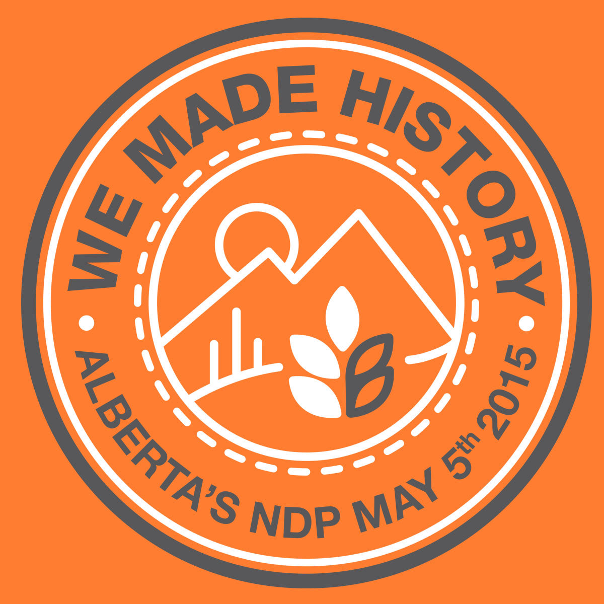 We Made History Emblem