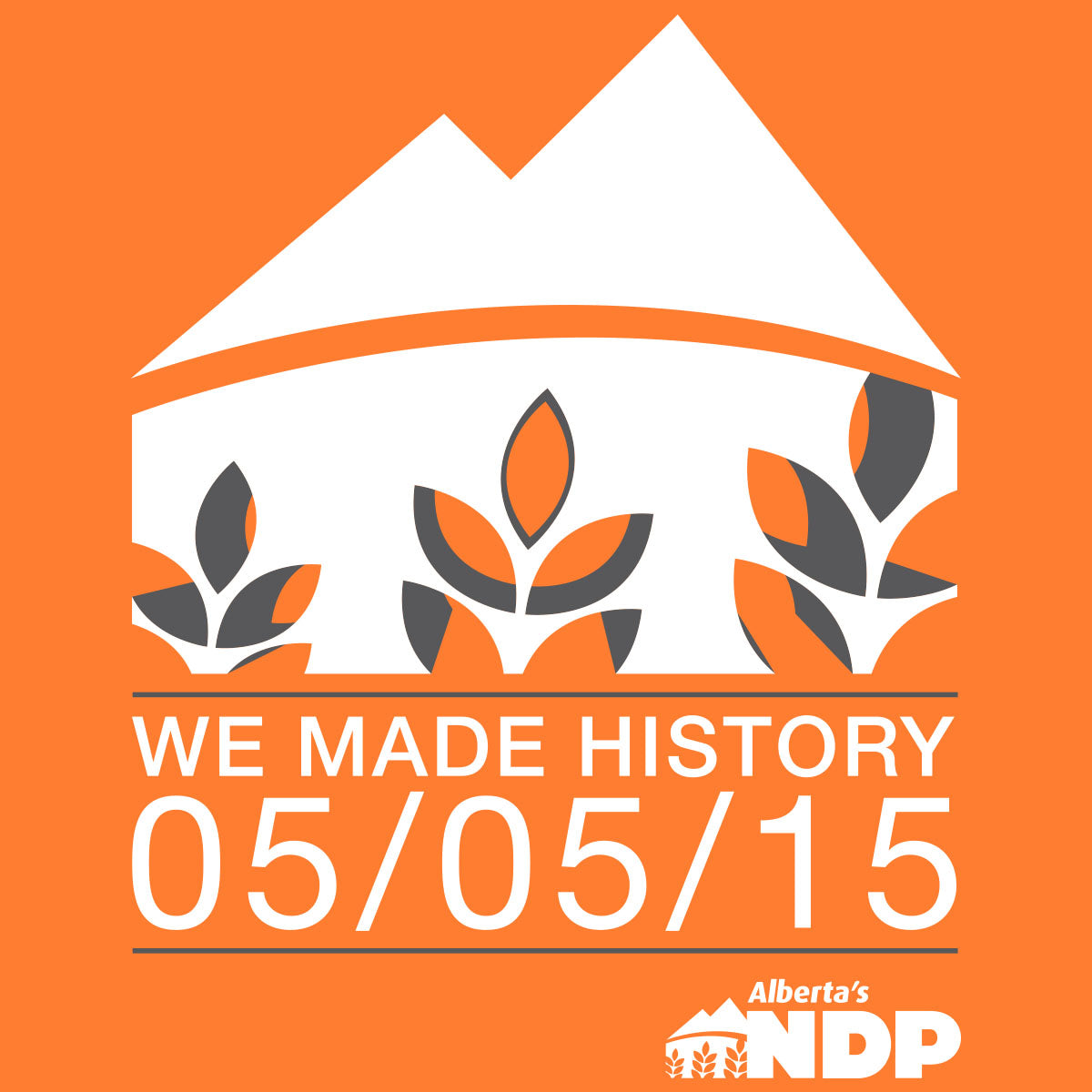 We Made History Logo